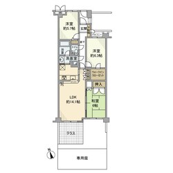 プラネ武蔵境の物件間取画像